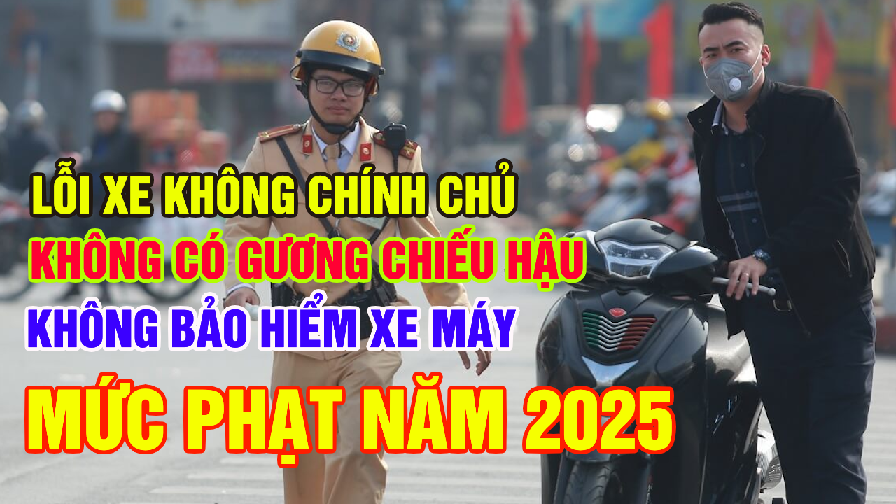 Lỗi xe không chính chủ l