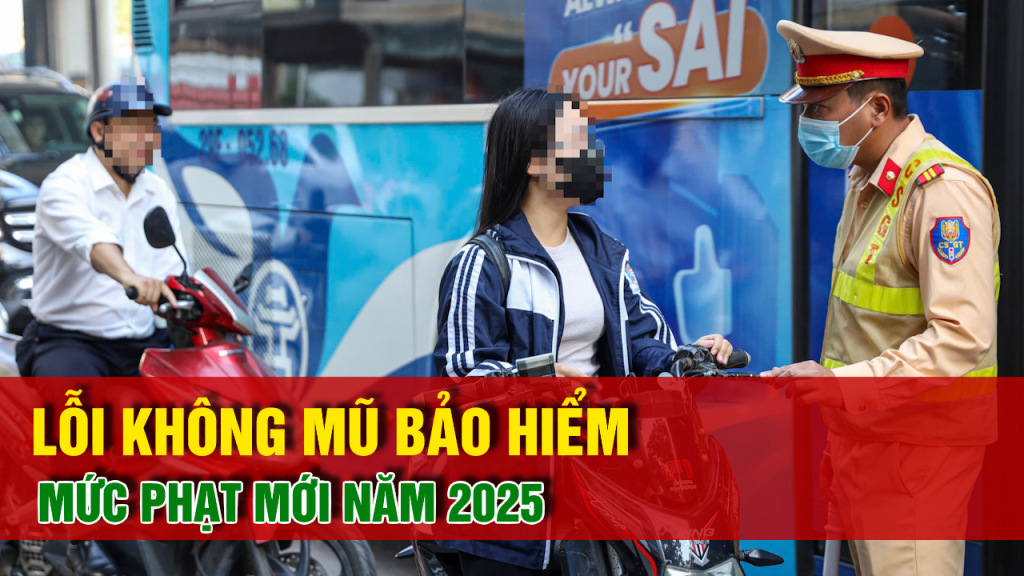 Lỗi Không Mũ Bảo Hiểm