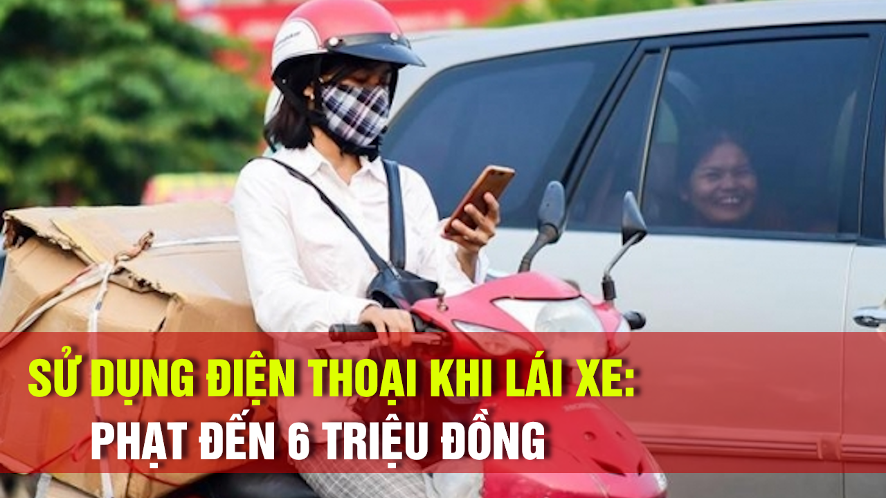 sử dụng điện thoại khi lái xe
