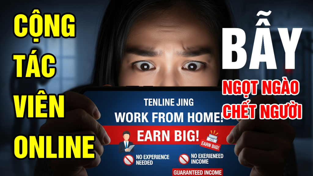 Lừa Đảo Tuyển Cộng Tác Viên Online