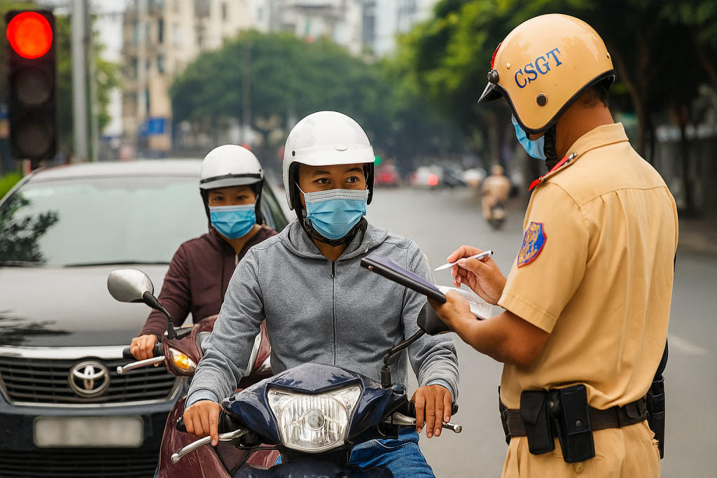 Lỗi Vượt Đèn Đỏ