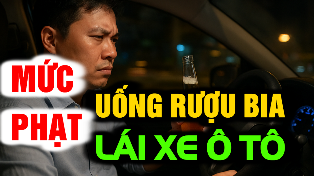 Uống Rượu Bia Khi Lái Xe Ô Tô
