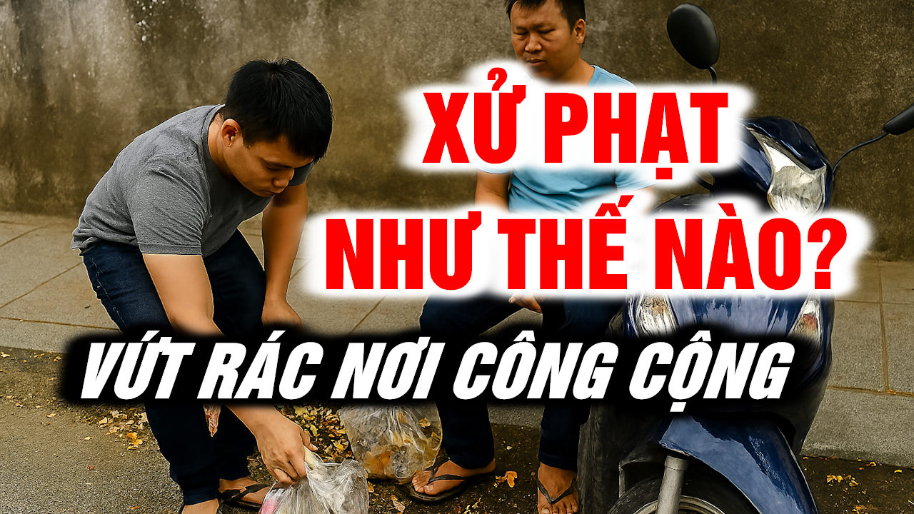 Xử Phạt Vứt Rác Nơi Công Cộng