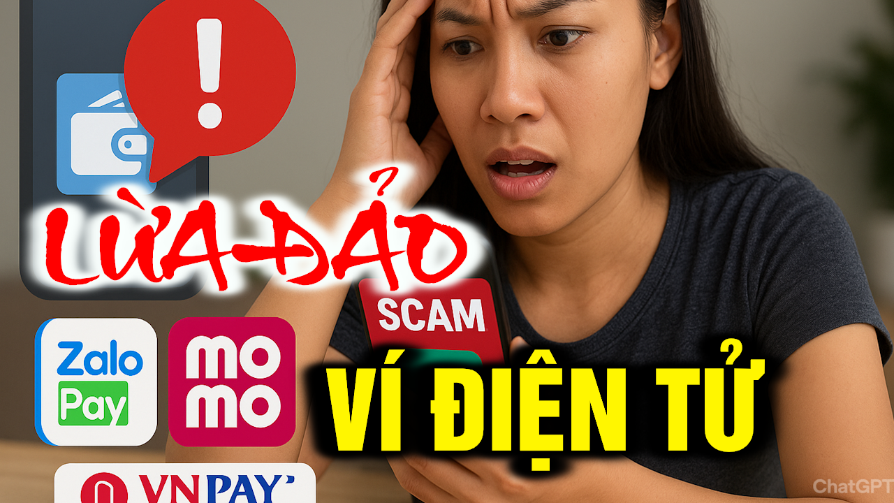 Lừa Đảo Qua Ví Điện Tử