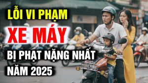 Những Lỗi Vi Phạm Xe Máy