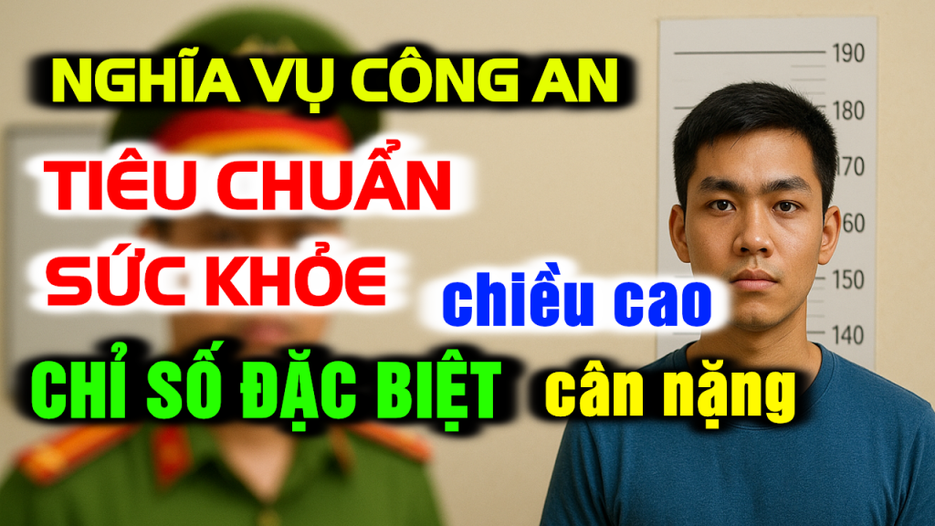Tiêu Chuẩn Sức Khỏe Nghĩa Vụ Công An