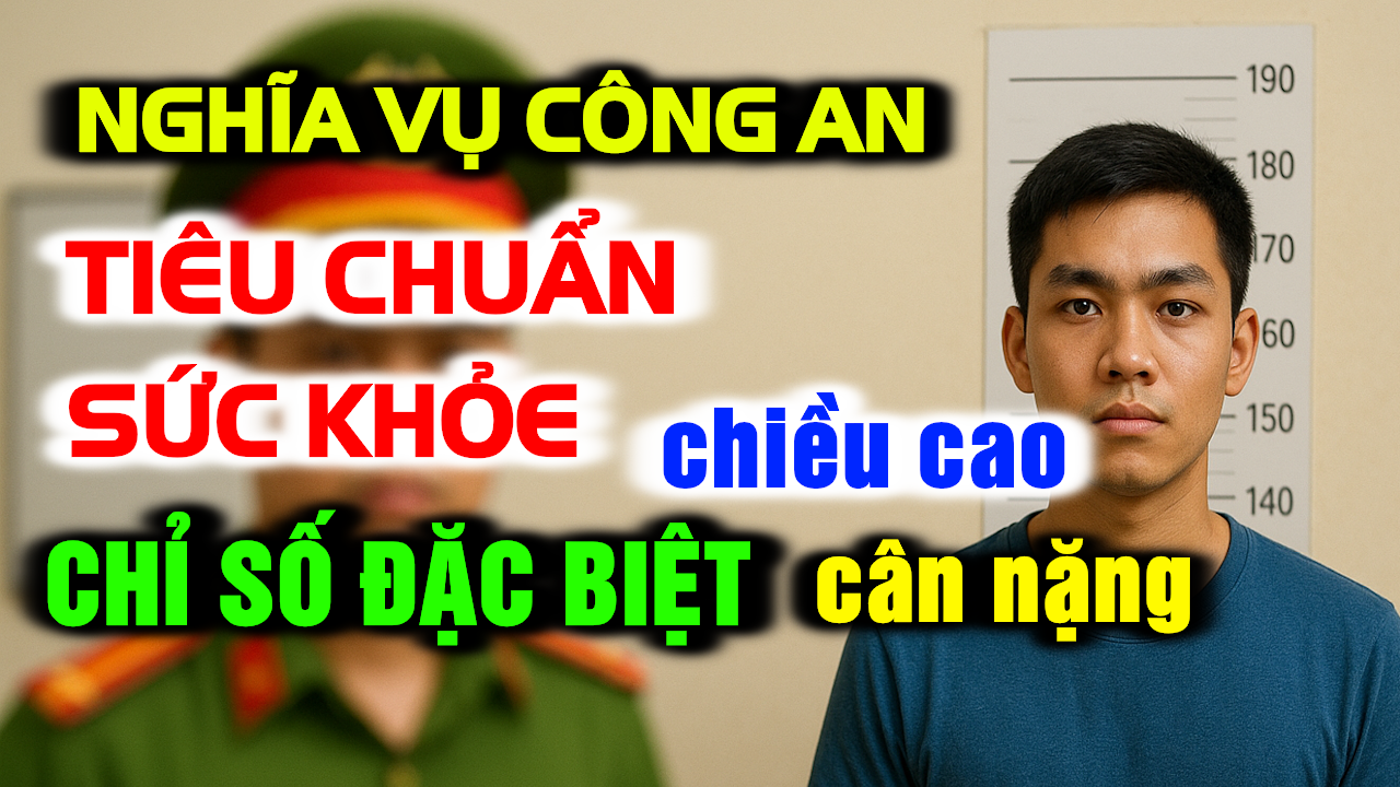 Tiêu Chuẩn Sức Khỏe Nghĩa Vụ Công An