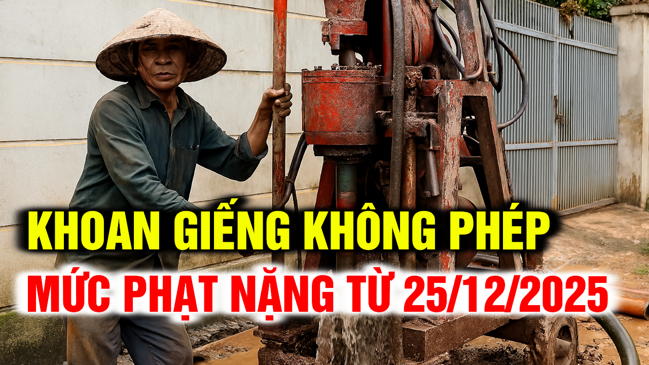 Khoan Giếng Không Phép