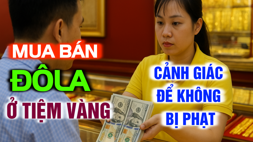 Mua Bán Đôla Ở Tiệm Vàng