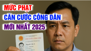Mức phạt căn cước công dân