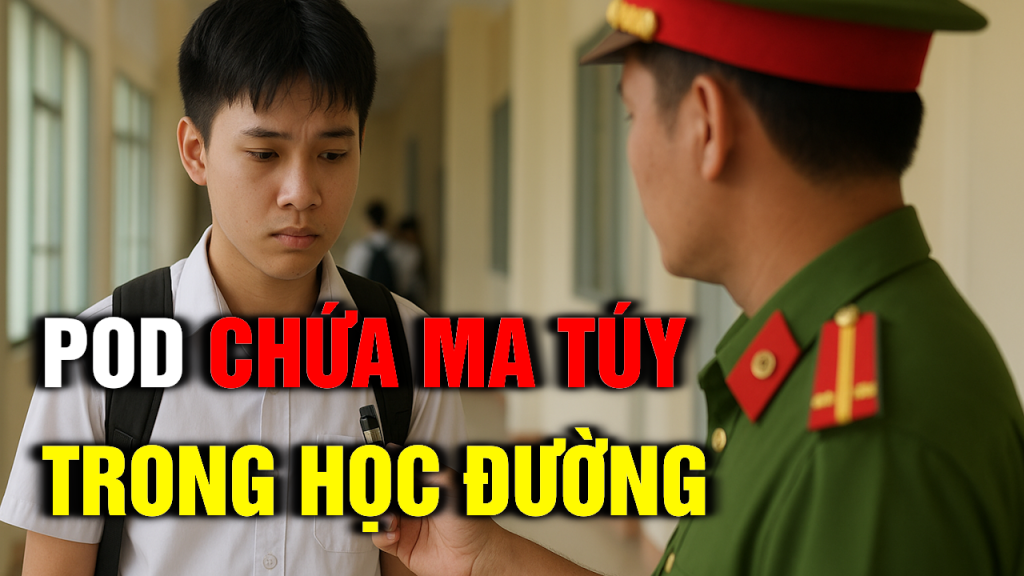 Pod Chứa Ma Túy Trong Học Đường