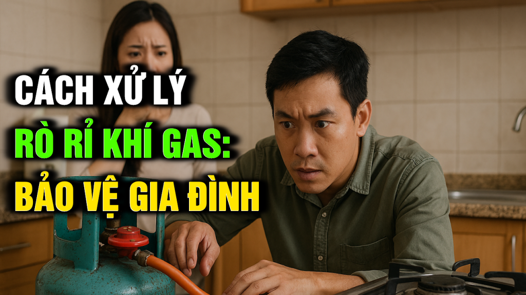 Cách Xử Lý Rò Rỉ Khí Gas