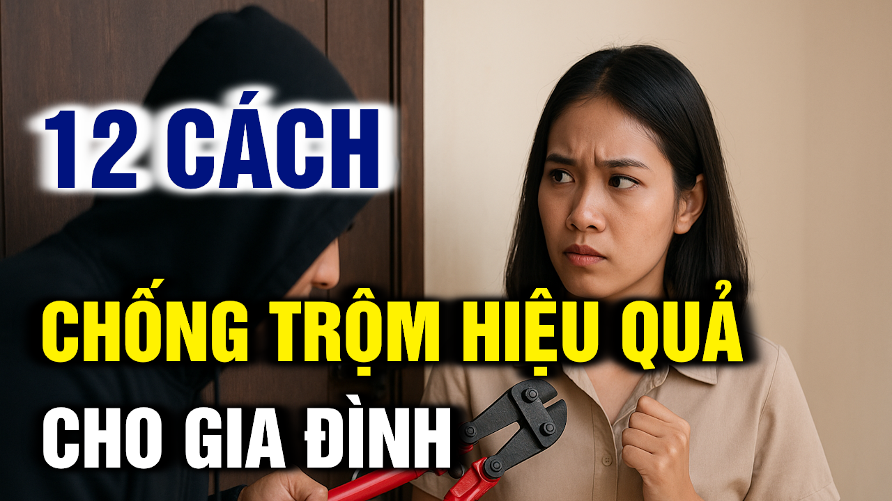 Chống Trộm Hiệu Quả Cho Gia Đình