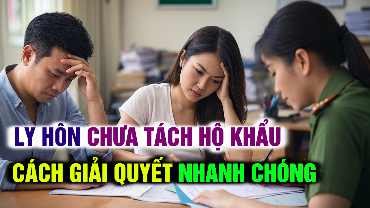 Ly Hôn Chưa Tách Hộ Khẩu