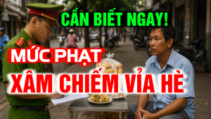 Mức Phạt Xâm Chiếm Vỉa Hè