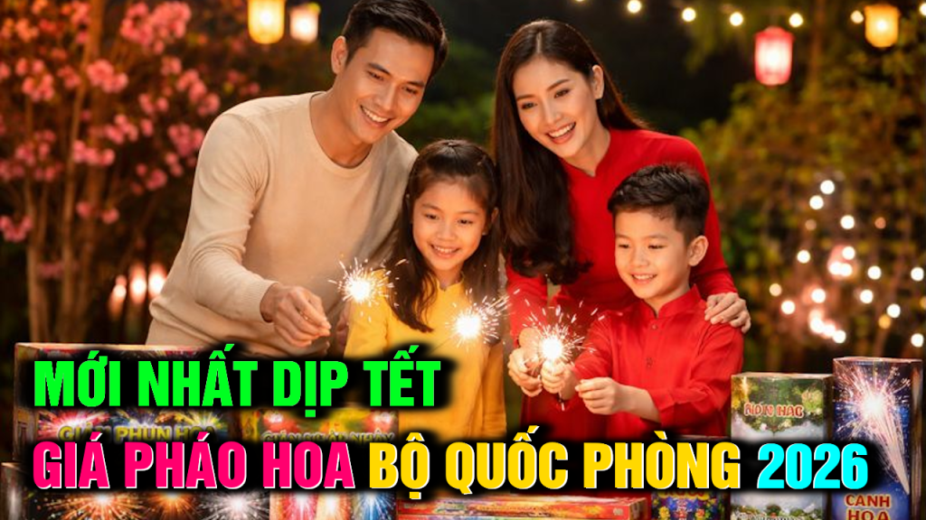 Giá Pháo Hoa Bộ Quốc Phòng