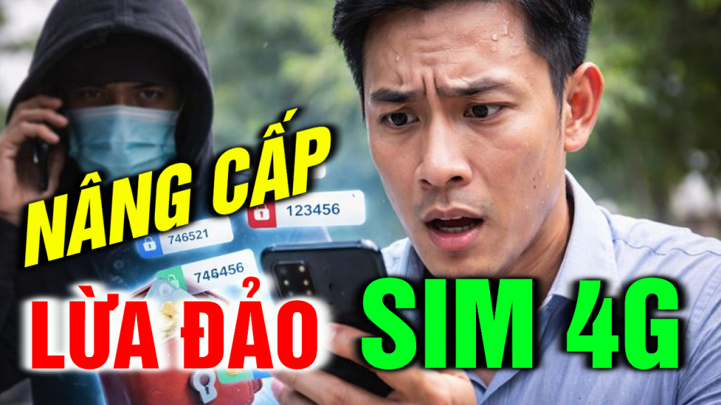 Lừa Đảo Nâng Cấp Sim 4G