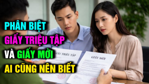 Phân biệt giấy triệu tập và giấy mời