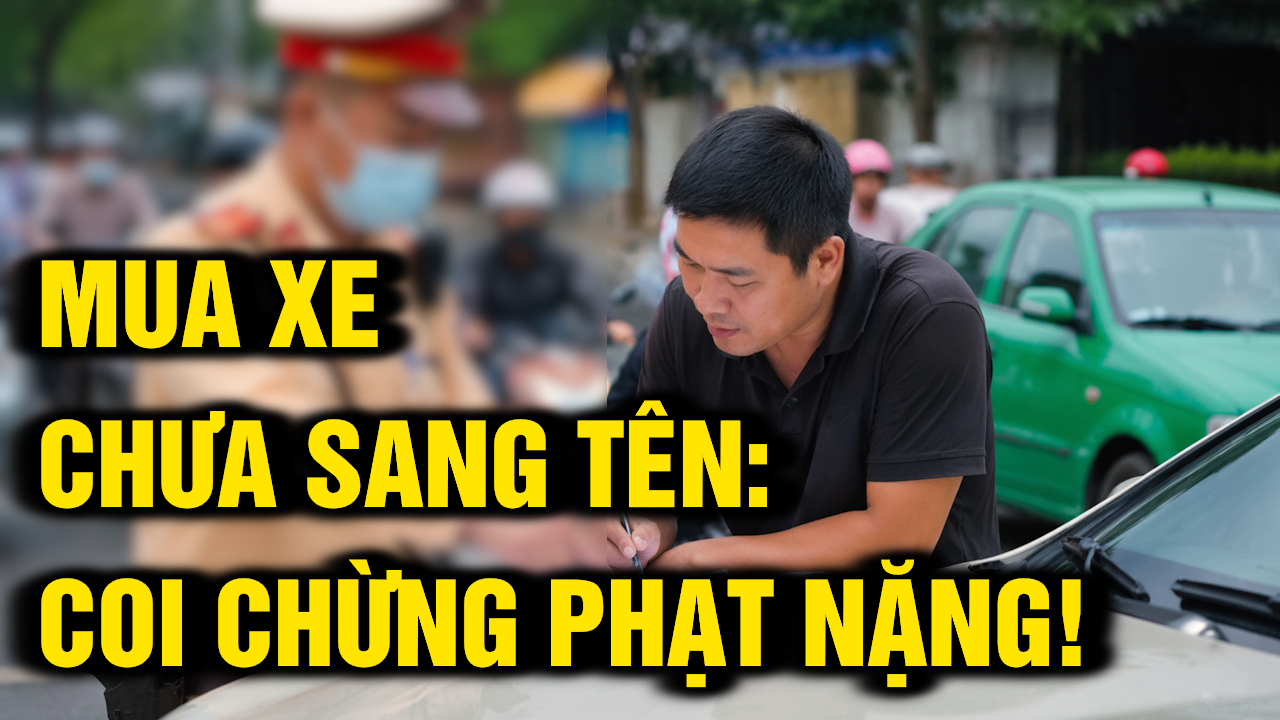 Mua Xe Chưa Sang Tên